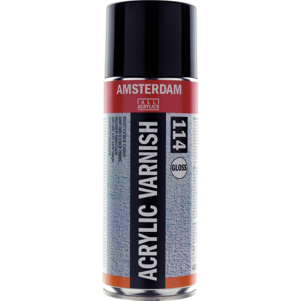 Bombe de vernis aérosol Amsterdam 500 ml brillant