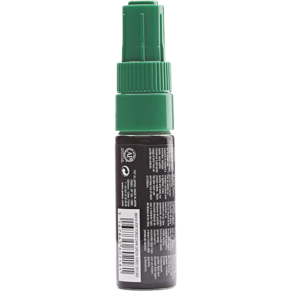 Marqueur - Indélébile - Permanent - Vert foncé - Pointe biseautée - 8mm - Pébéo