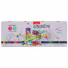 Boîte métal de 36 feutres de couleurs fineliners mix Brunynzeel