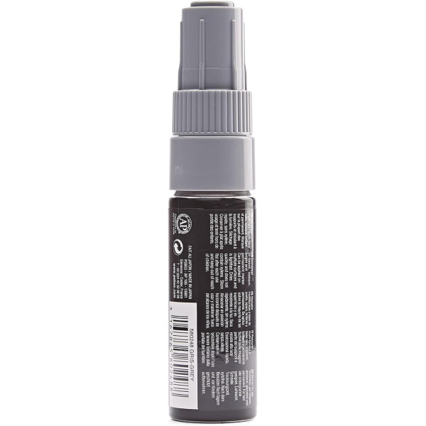 Marqueur - Indélébile - Permanent - Gris - Pointe biseautée - 8mm - Pébéo