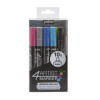 photo - Marqueurs - Indélébile - Permanent - 10 couleurs - Pointe ronde - 4mm - Pébéo