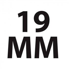 Boîte de 12 pinces à clip 19mm en métal - Apli