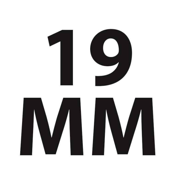 Boîte de 12 pinces à clip 19mm en métal - Apli