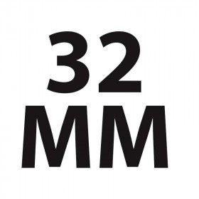 Boîte de 12 pinces à clip 32mm en métal - Apli
