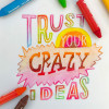 Etui de 8 crayons à la cire de couleurs pour enfant Bruynzeel