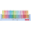 Pack chevalet de 18 surligneurs STABILO swing cool - assortiment fluo et pastel