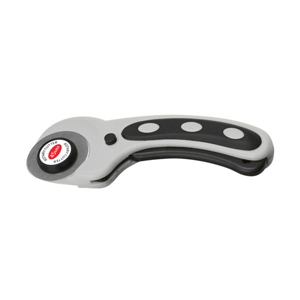 photo- Cutter - Rotatif - Lame 45mm - Droitier et gaucher - Ergonomique - Loisirs créatifs