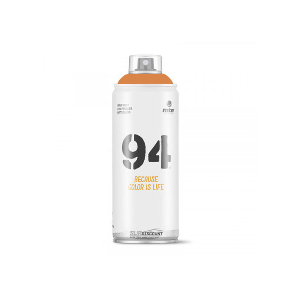 Bombe de peinture MTN 94 - orange solaire | Artmania
