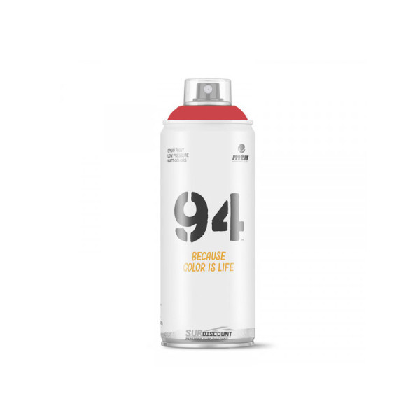Bombe de peinture MTN 94 - rouge clandestin | Artmania