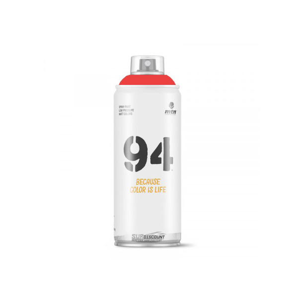 Bombe de peinture MTN 94 - rouge espectro | Artmania