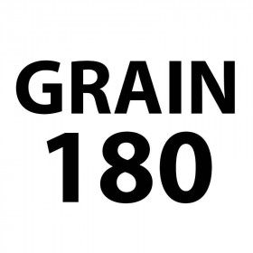 Lot de 3 feuilles abrasives ponçage à l'eau grain n°180 SINTO
