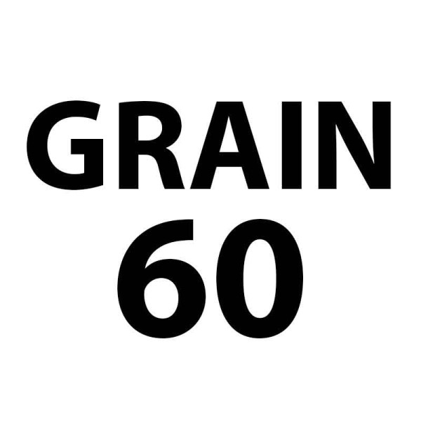 Lot de 3 feuilles abrasives ponçage à sec grain n°60 SINTO