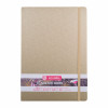 Carnet Croquis A4 - 21 x 29,7 cm - 80 feuilles - 140g - Or blanc - Royal Talens