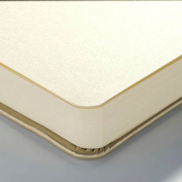 Carnet Croquis A4 - 21 x 29,7 cm - 80 feuilles - 140g - Or blanc - Royal Talens