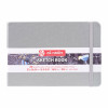 Carnet Croquis - 21 x 14,8cm - 80 feuilles - 140g - argent - Royal Talens