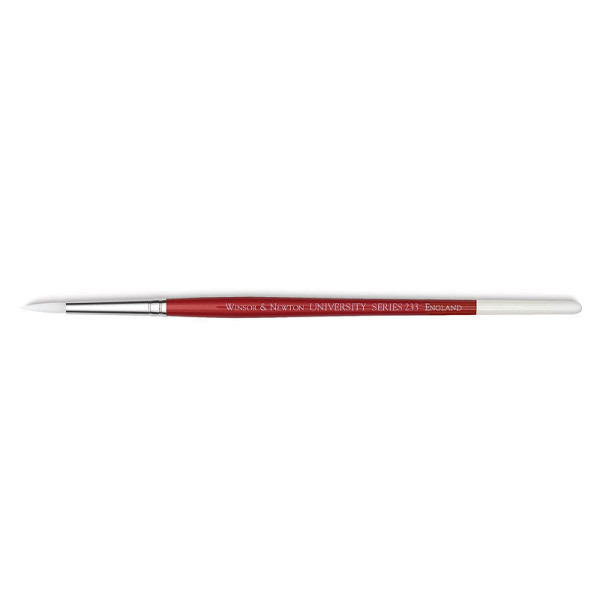 Pinceau rond manche court Winsor et Newton university série 233 n°6