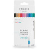 photo - Feutres - Dessin - Ecriture - Coloriage - 10 couleurs pastel - Pointe fine - EMOTT