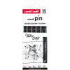 photo - Feutres - Noir - Dessin - Ecriture - Assortiment de pointes - Uni-Pin - Tatoo Art