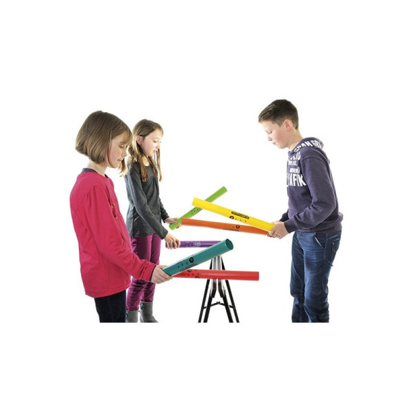Boomwhackers - 8 tubes à sons + Partitions - Musique Pop & dance - Enfant