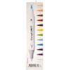 Marqueurs - Feutres à alcool - Double pointe extra fine - Graph'it Brush - 12 couleurs