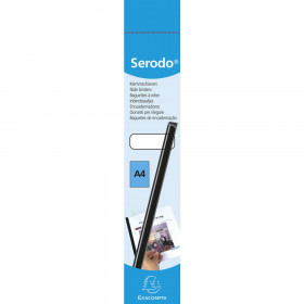 Serodo - Baguettes À Relier - A4 - 15Mm - X20 - Noir - Exacompta | Artmania