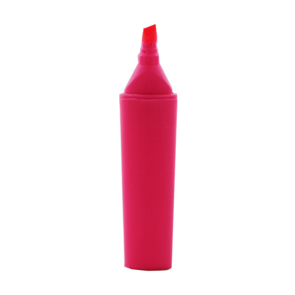 Surligneur en plastique recyclé rose Ulmann