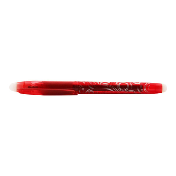 Stylo encre gel effaçable R-Pen rouge pointe moyenne 0.7mm