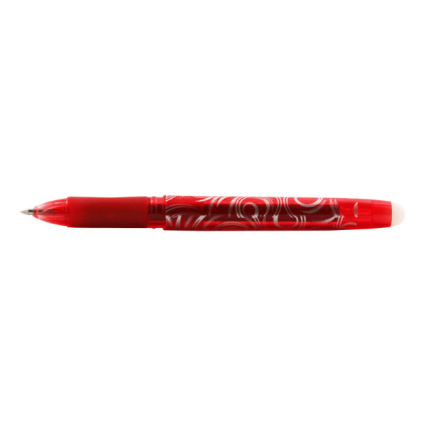 Stylo encre gel effaçable R-Pen rouge pointe moyenne 0.7mm