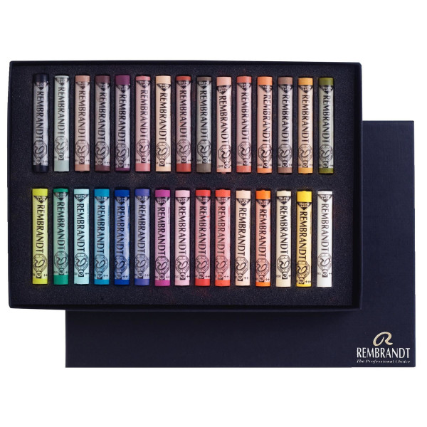 photo-Pastels - Tendre - 30 couleurs - Beaux-arts - Rembrandt - Sélection portrait