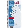 Carnet à spirales A faire ce jour to do liste 125 feuilles 14x29,7cm Exacompta