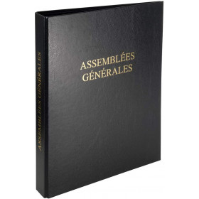 Classeur assemblée générale pour entreprise et association Exacompta 46210E