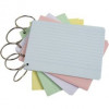 Lot de 50 flashcards bristol pour révisions A7 105 x 74mm Exacompta
