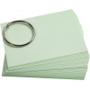 Lot de 50 flashcards bristol pour révisions A7 105 x 74mm Exacompta