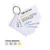 Lot de 50 flashcards bristol pour révisions A6 148x105mm Exacompta