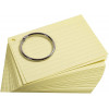 Lot de 50 flashcards bristol pour révisions A6 148x105mm Exacompta