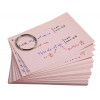 Lot de 50 flashcards bristol pour révisions A6 148x105mm Exacompta