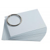 Lot de 50 flashcards bristol pour révisions A6 148x105mm Exacompta