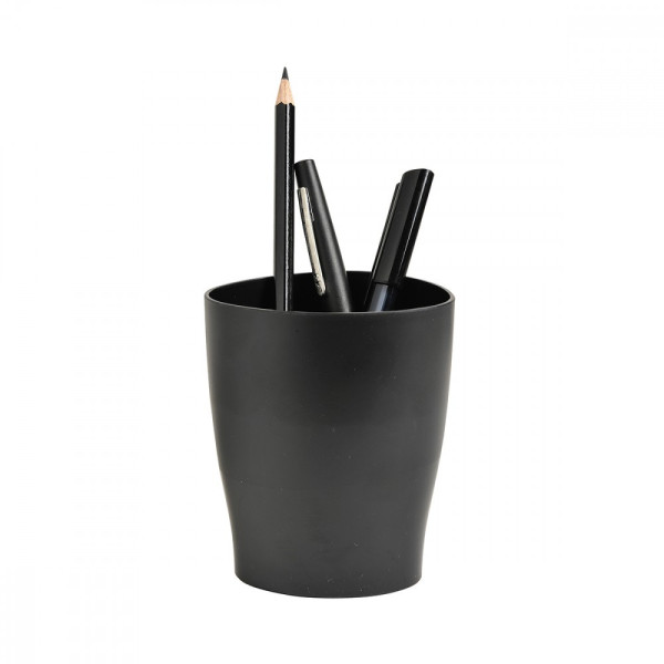 Pot  à crayons Ecopen noir en plastique Exacompta