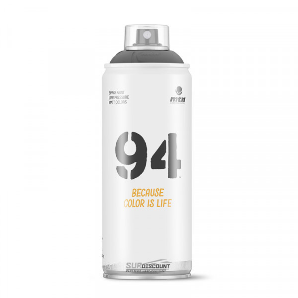 Bombe de peinture MTN 94 - Noir mat Ral 9011 - 400ml