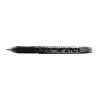 Boîte 12 stylos encre gel effaçable R-Pen noir pointe moyenne 0.7mm