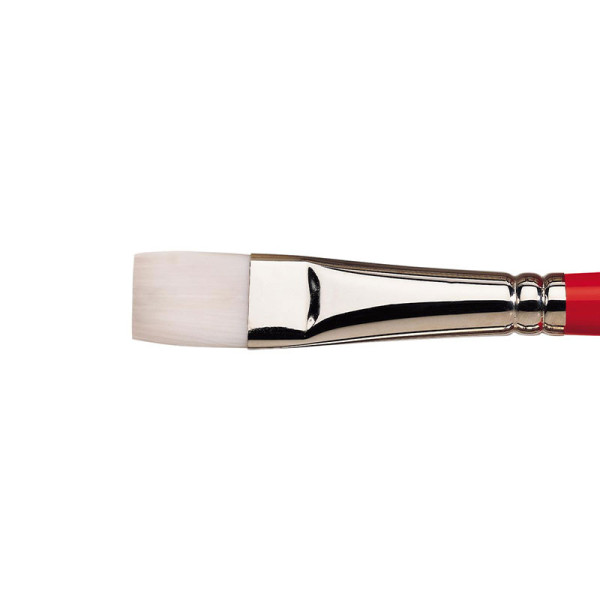 Pinceau plat manche court Winsor et Newton university série 234 n°10