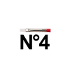 Pinceau plat manche court Winsor et Newton university série 234 n°4
