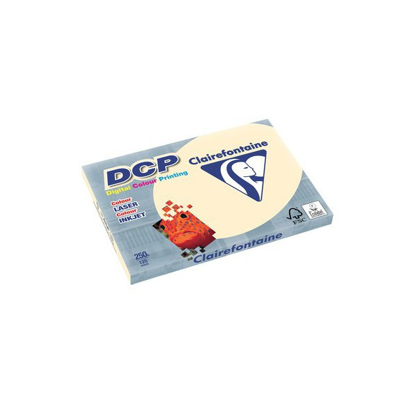 Clairefontaine Dcp 250 Feuilles A3 (297 X 420 Mm) 250GPapier D'Impression Couleur Laser Ivoire