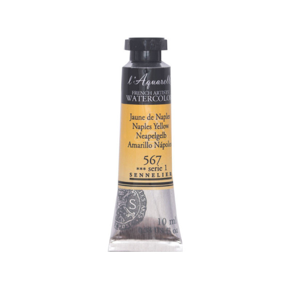 Aquarelle extra-fine - Jaune de Naples - tube 10 ml - Sennelier