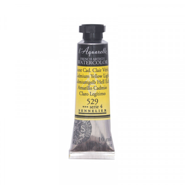 Aquarelle extra-fine - Jaune Cadmium Clair  - tube 10 ml - Sennelier