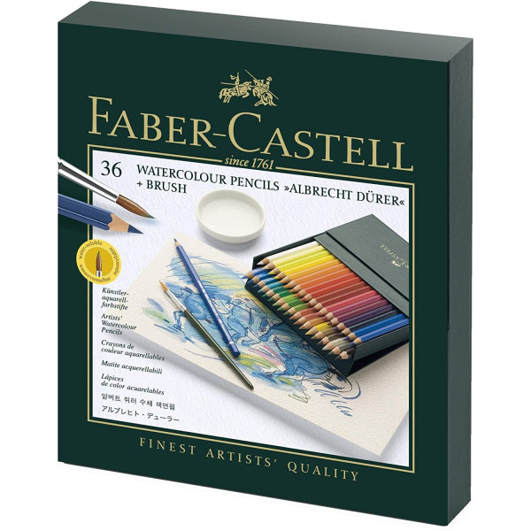 36 crayons de couleur aquarellable Faber-Castell Albrecht Durer Studio