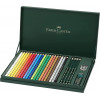 24 crayons de couleur Mixed Media Polychromos crayons graphite Castell 9000