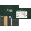 Boîte 33 crayons Pitt Monochrome Faber-Castell