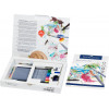 12 crayons de couleur aquarelle Faber-Castell Goldfaber avec accessoires