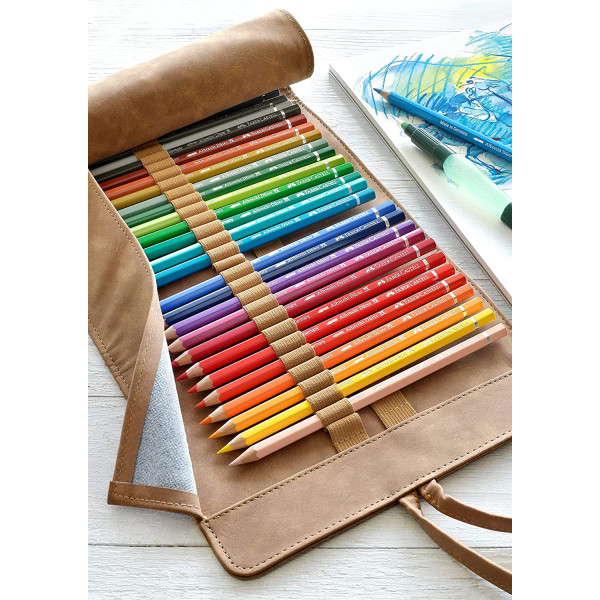 30 crayons de couleur aquarellable Albrecht Dürer trousse rouleau Faber-Castell